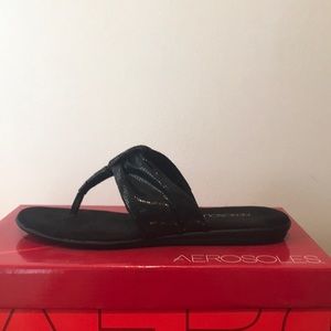 Aerosoles sandals. Black. Size 7.5.